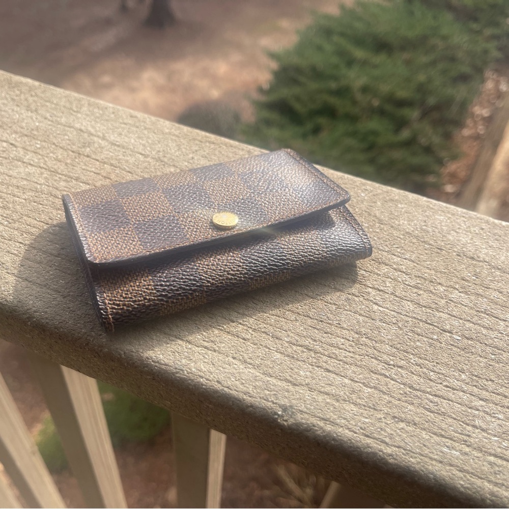 Louis Vuitton Brown Damier Ebene 6 Key  Holder